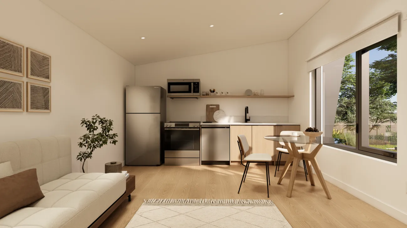 L-500 R one bedroom interior