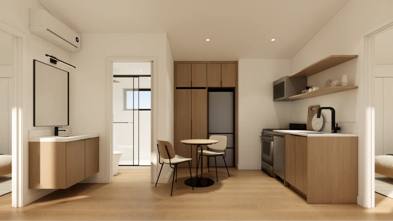 L-500 R two bedroom interior